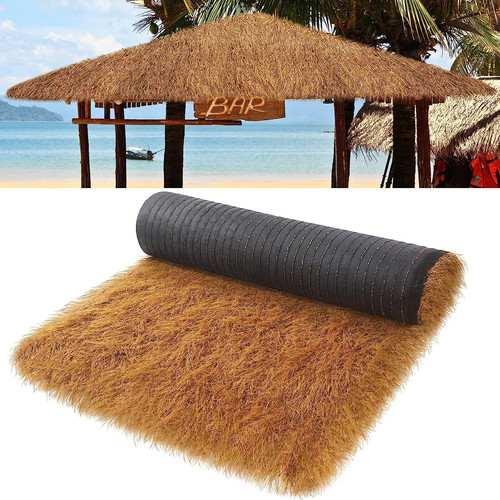 Thatch grass roof - roof, artificial