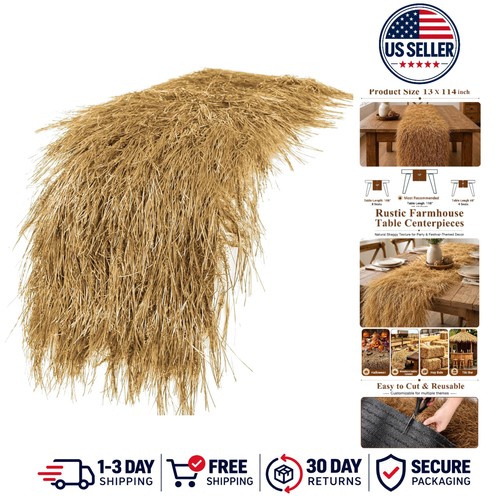 Fake thatch hay - hay, runner